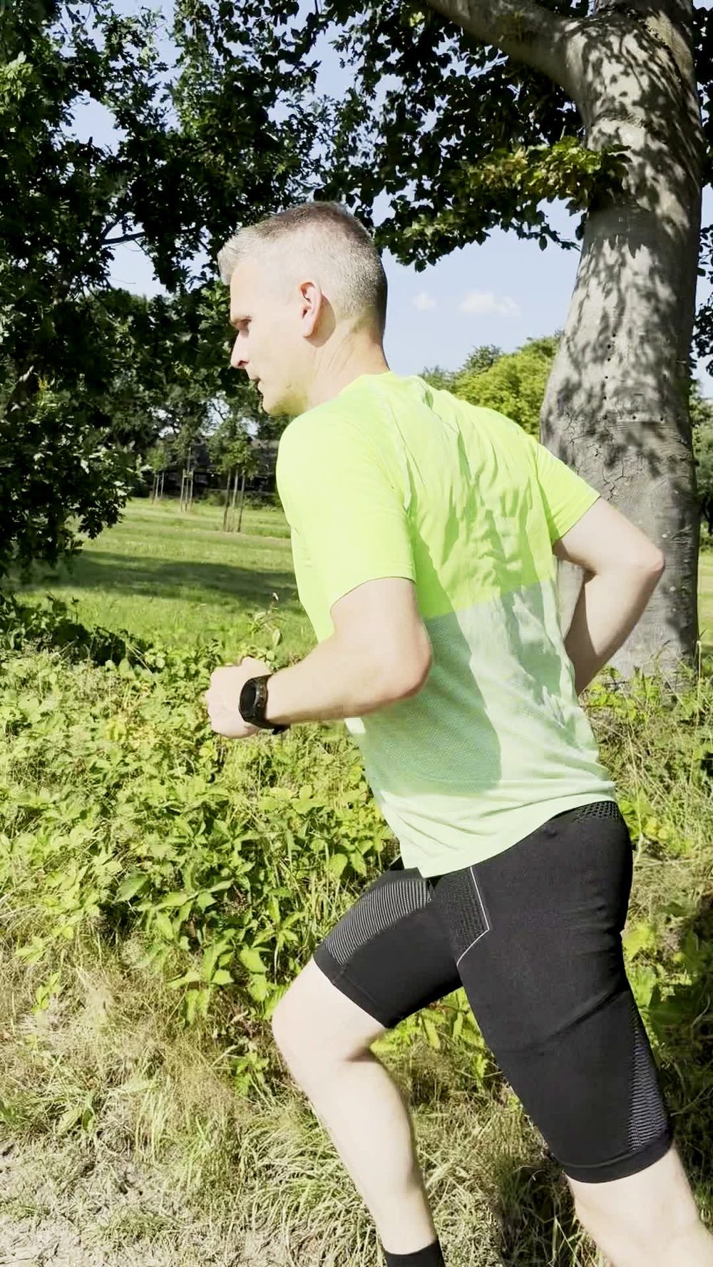 Ruud loopt mee tijdens de begeleiding, Fit-R.life